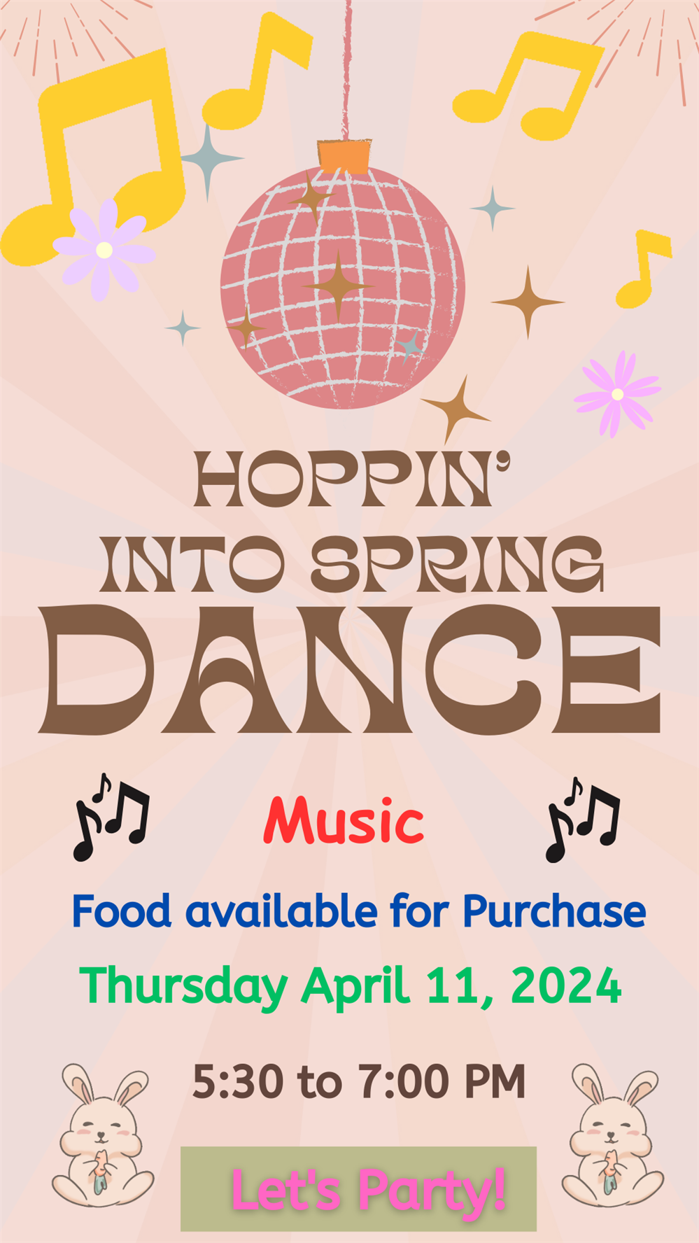 Dance tickets on sale now for $5.00